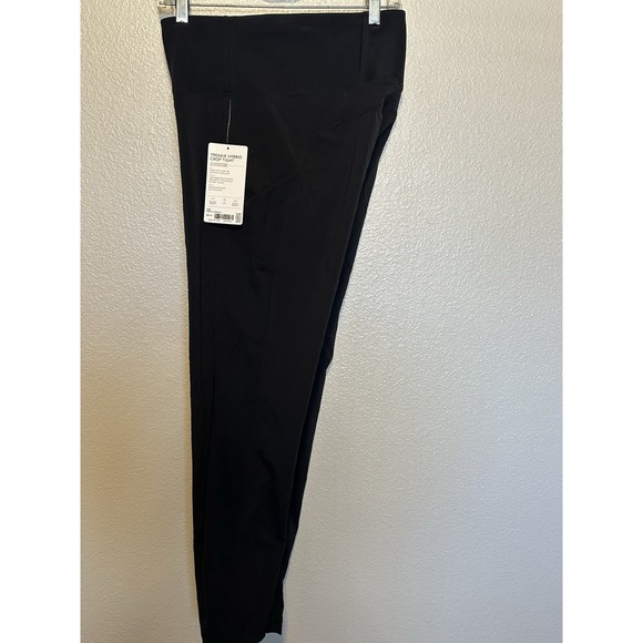 NWT $89 ATHLETA Trekkie Hybrid Cropped Athletic Legging Pants in BLACK 12 446615 - Picture 8 of 12